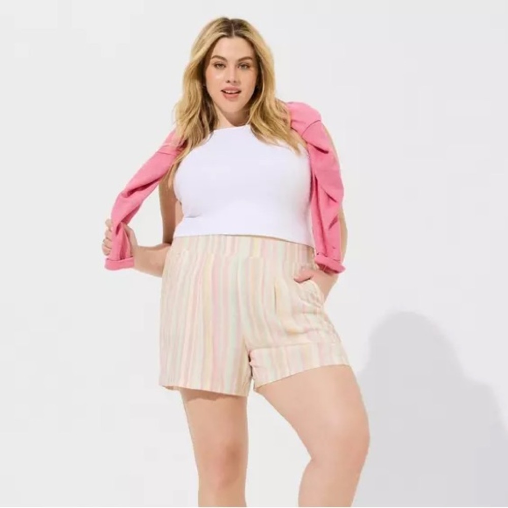 Striped Women's Shorts